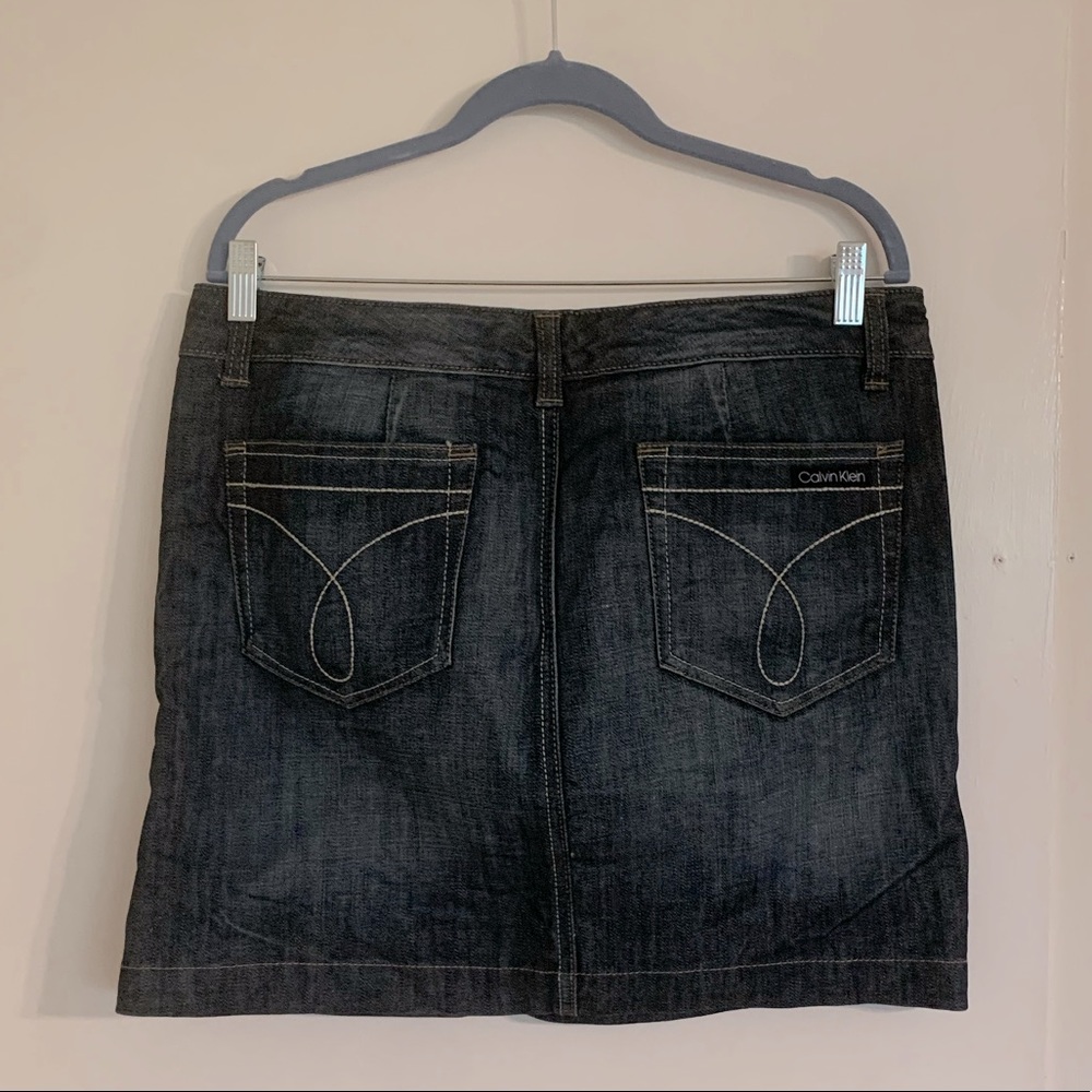 Calvin Klein Jean Skirt